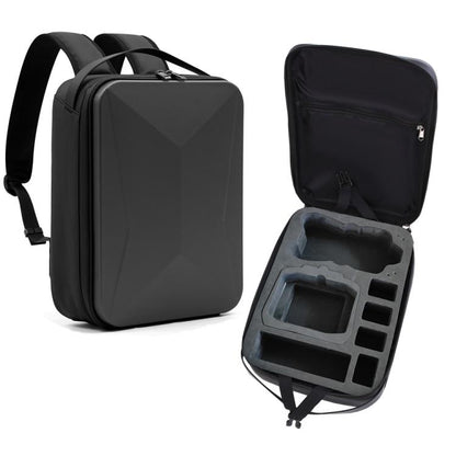 For DJI Air 3S BKANO A3-007 Organizer Backpack Hard-shell Shoulder Bag(Black) by BKANO