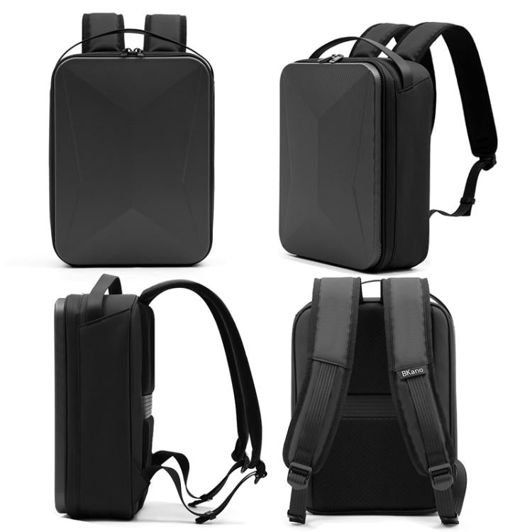 For DJI Air 3S BKANO A3-007 Organizer Backpack Hard-shell Shoulder Bag(Black) by BKANO