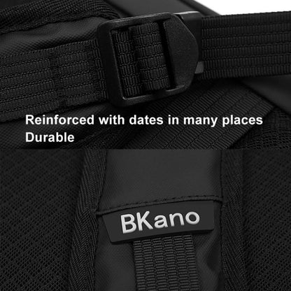 For DJI Air 3S BKANO A3-007 Organizer Backpack Hard-shell Shoulder Bag(Black) by BKANO