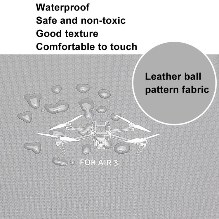 For DJI Air 3 / RC2 / RC-N2 BKANO A3-009 Crossbody Bag Suitcase(Gray) by BKANO