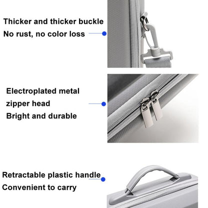 For DJI Air 3 / RC2 / RC-N2 BKANO A3-009 Crossbody Bag Suitcase(Gray) by BKANO