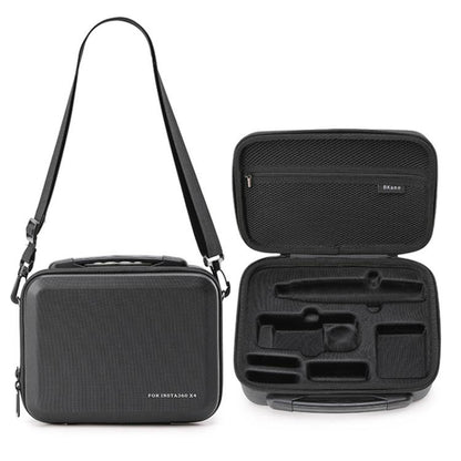 For Insta360 X4 BKANO INX4-002 Shoulder Handheld Storage Bag Crossbody Bag(Black) by BKANO