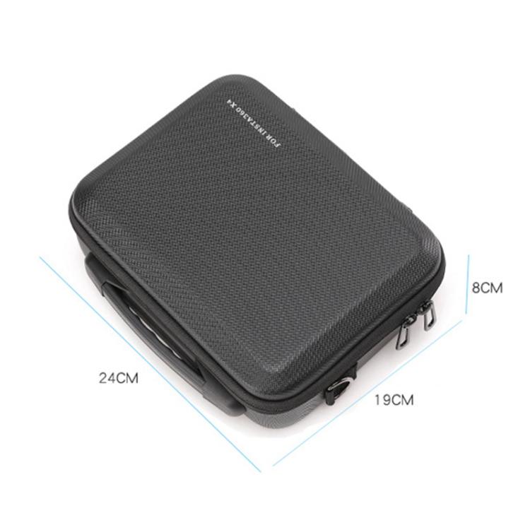 For Insta360 X4 BKANO INX4-002 Shoulder Handheld Storage Bag Crossbody Bag(Black) by BKANO