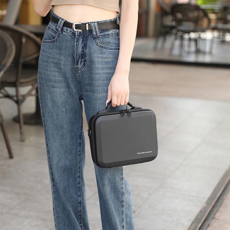 For Insta360 X4 BKANO INX4-002 Shoulder Handheld Storage Bag Crossbody Bag(Black) by BKANO
