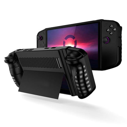 For Lenovo Legion Go Game Console TPU Case Shock-Absorption Protective Cover(Black) by bashfashion