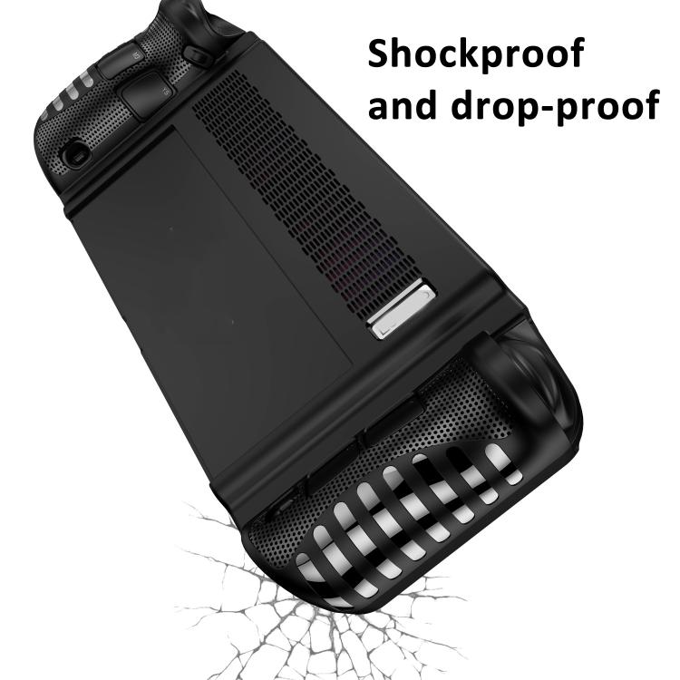 For Lenovo Legion Go Game Console TPU Case Shock-Absorption Protective Cover(White) by bashfashion