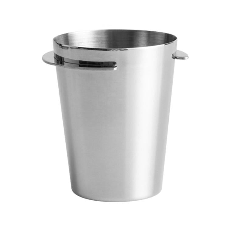 Thickened Coffee Catchers Espresso Machine Handle Catch Tool, Style: 58mm Stainless Steel Mirror by bashfashion