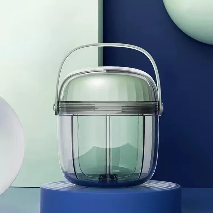 Portable Pill Box Sealed Waterproof Pill Dispenser Drugs Medicine Organizer Dispenser Box, Color: Large Green by bashfashion