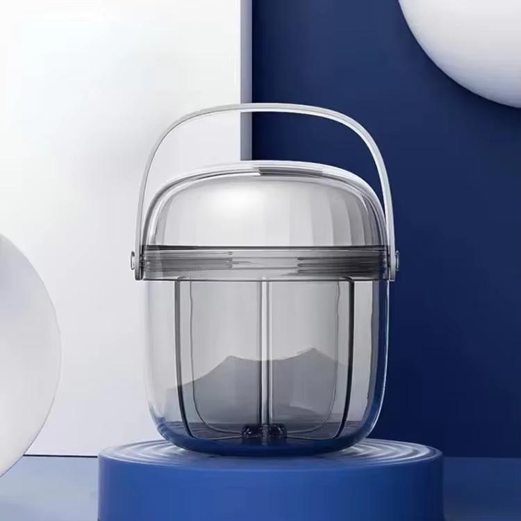 Portable Pill Box Sealed Waterproof Pill Dispenser Drugs Medicine Organizer Dispenser Box, Color: Large Gray by bashfashion