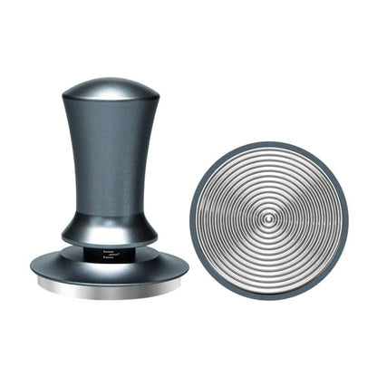 Scale Horizontal Constant Pressure Coffee Grinder Stretching Powder Press Hammer, Style: Silver Blue Thread(51mm) by bashfashion