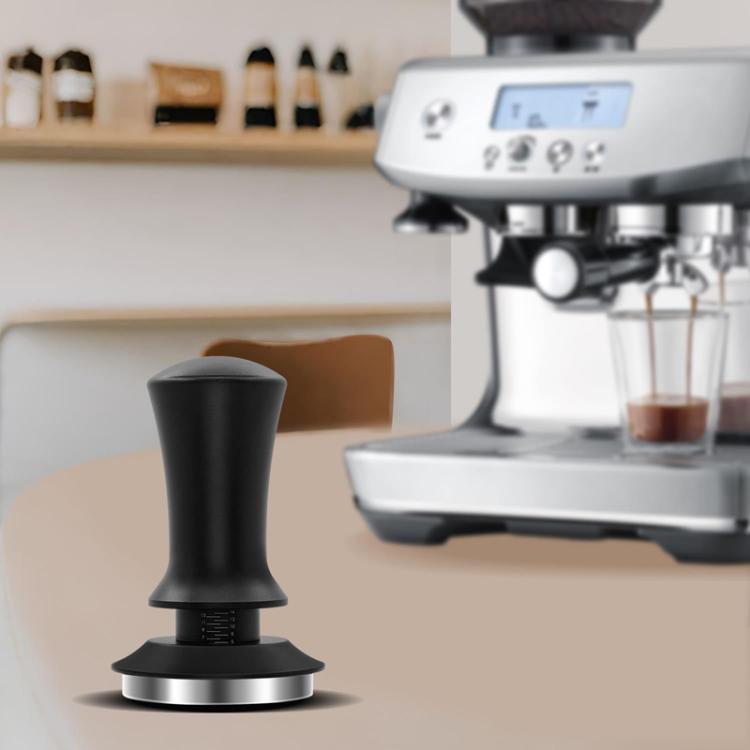 Scale Horizontal Constant Pressure Coffee Grinder Stretching Powder Press Hammer, Style: Black Thread(53mm) by bashfashion