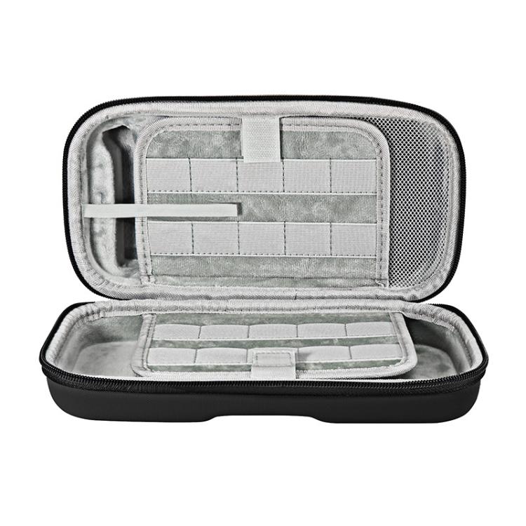 For Nintendo Switch / Switch OLED Storage Bag Portable Hard Shell Handbag US Plug Version(Deep Blue) by bashfashion