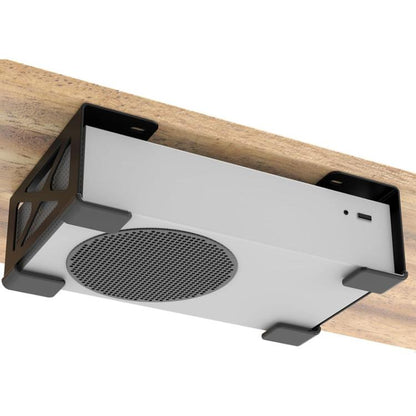 For Xbox One S / X, Xbox 360 Under Desk Storage Stand Rack(Black) by bashfashion