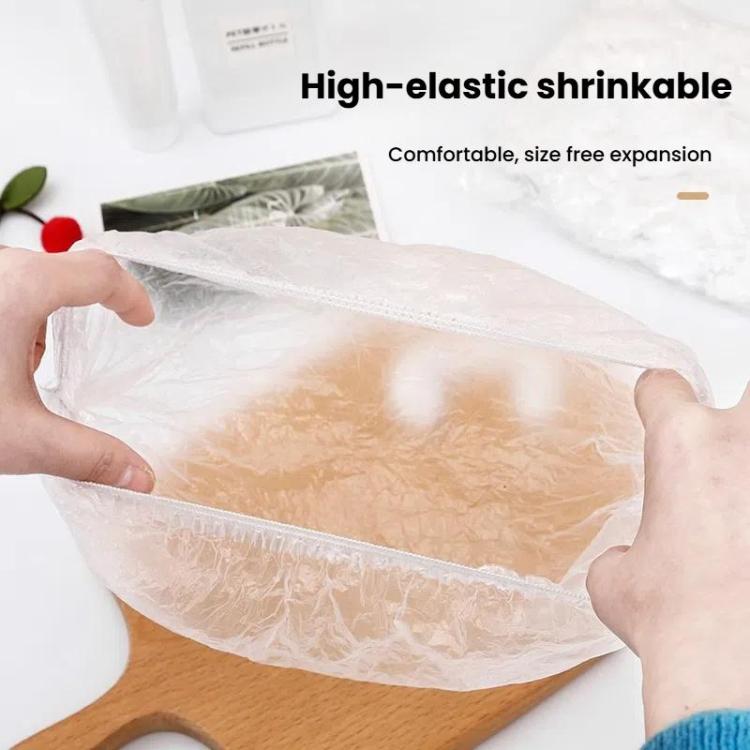 150pcs /Pack Disposable Shower Caps Waterproof Clear Hair Cap 23.5cm by bashfashion