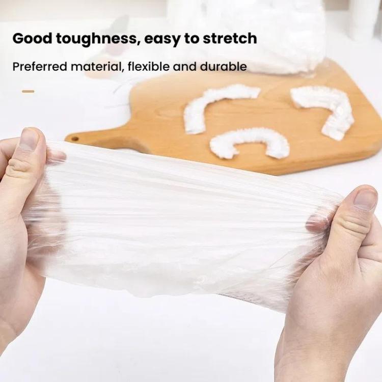 150pcs /Pack Disposable Shower Caps Waterproof Clear Hair Cap 23.5cm by bashfashion