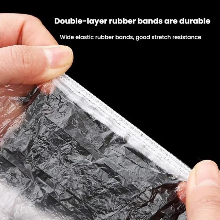 150pcs /Pack Disposable Shower Caps Waterproof Clear Hair Cap 23.5cm by bashfashion