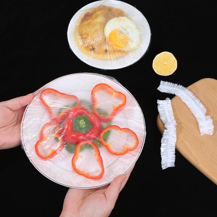 150pcs /Pack Disposable Shower Caps Waterproof Clear Hair Cap 23.5cm by bashfashion