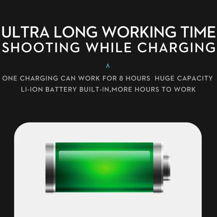 Anytek RAW2 Smart Helmet Recorder Cycling Head Mounted Outdoor Anti-Shake Sports Camera(White) by Anytek