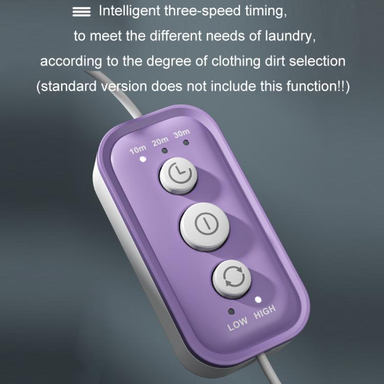 Mini Portable Underwear Socks Turbine Washing Machine, Color: Green Standard by bashfashion