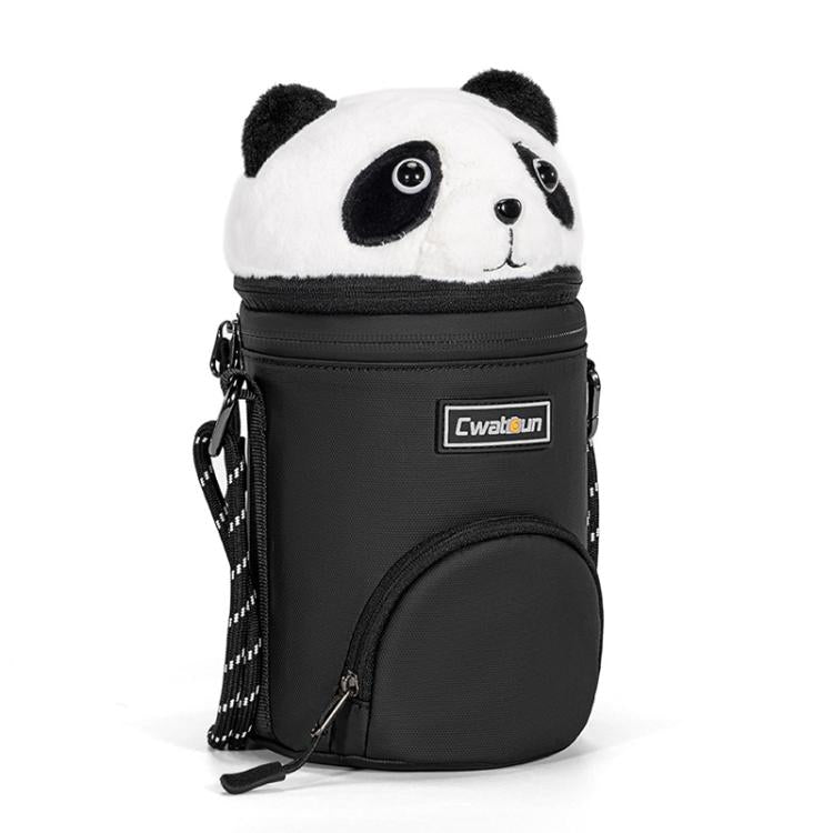 Cwatcun D162 Small Camera Lens Cylinder Cartoon Panda Camera Lens Protective Cover by Cwatcun