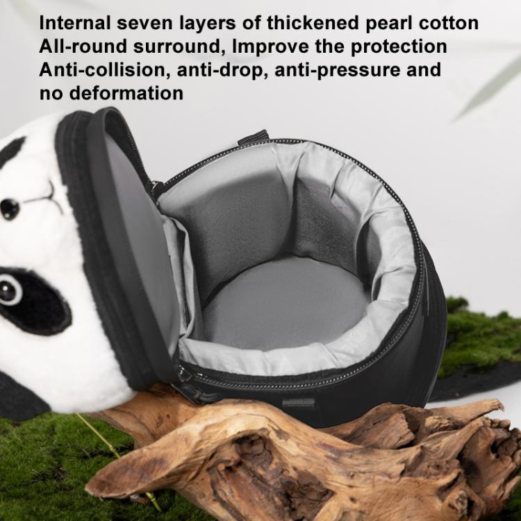 Cwatcun D162 Large Camera Lens Cylinder Cartoon Panda Camera Lens Protective Cover by Cwatcun