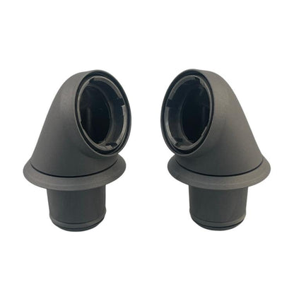 1pair 30mm For Dyson Hair Dryer 360 Degree Rotating Elbow Adapter And Hair Curling Barrel Set by bashfashion