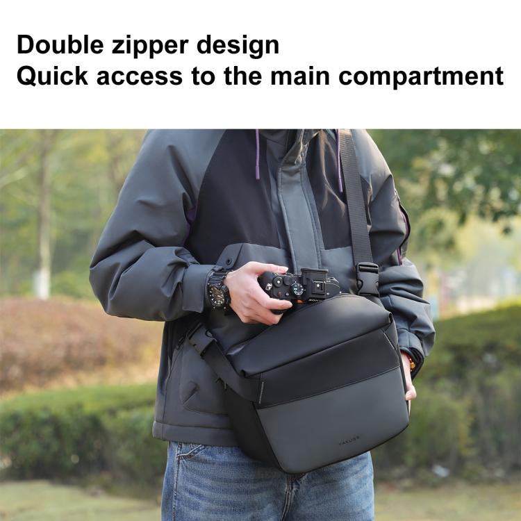 YAKUSS Y37 Small Shoulder Waterproof Camera Bag DSLR Camera Digital Storage Bag by YAKUSS
