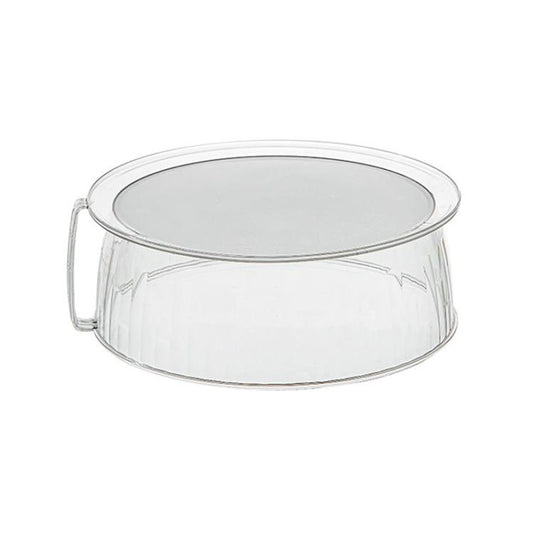 Microwave Food Heating Splashproof Cover Food Grade PC Household High Temperature Resistant Bowl Rice Cover(Regular Model) by bashfashion