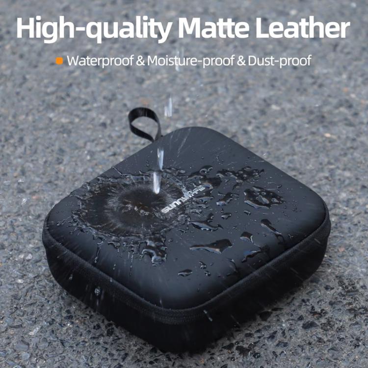 For DJI Flip Sunnylife FP-B957 Storage Bag Mini Vlog Aerial Camera Protective Case(Black) by Sunnylife