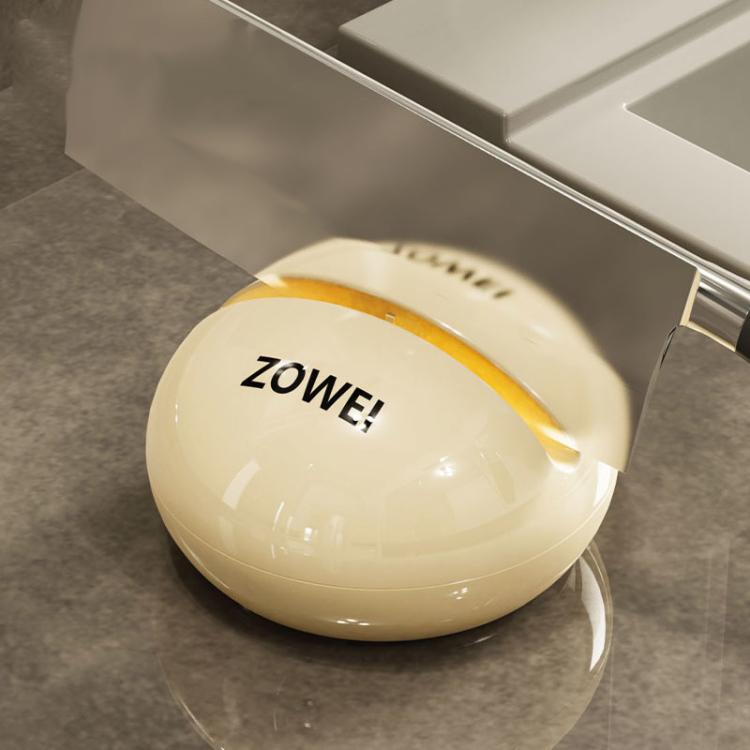 Suction Cup Knife Sharpener Kitchen Household Mini Sharpening Tool Tungsten Steel Quick Sharpening Tool(Cream Color) by bashfashion