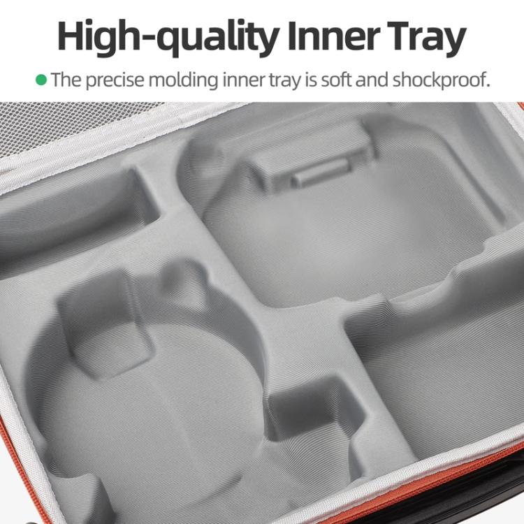 For DJI Flip Sunnylife FP-B958 Storage Bag Vlog Aerial Camera Protective Case Accessory(Gray) by Sunnylife