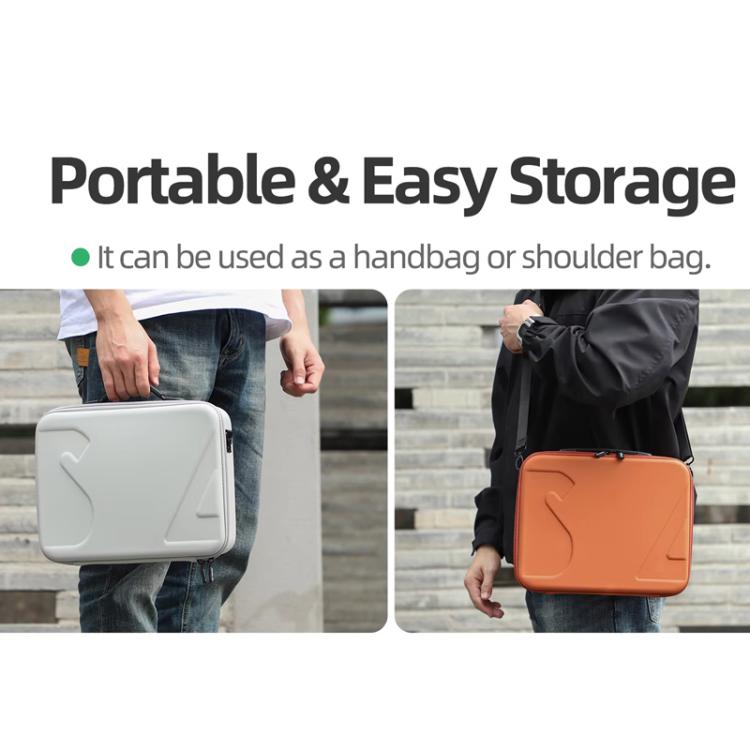 For DJI Flip Sunnylife FP-B958 Storage Bag Vlog Aerial Camera Protective Case Accessory(Black) by Sunnylife