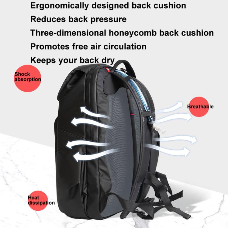 For DJI Flip CYNOVA C-MA-DB-003 Drone Shock And Stress Reduction Duffel Bag(Black) by CYNOVA