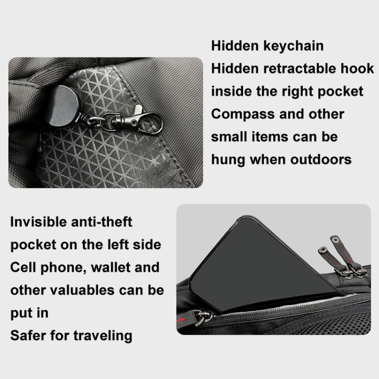 For DJI Flip CYNOVA C-MA-DB-003 Drone Shock And Stress Reduction Duffel Bag(Black) by CYNOVA