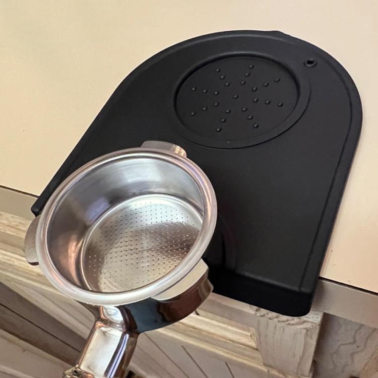 Medium Coffee Non-Slip Corner Filling Silicone Pads Barista Accessories by bashfashion