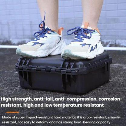 For DJI Flip Sunnylife AQX-19 Waterproof Storage Protective Suitcase Aerial Camera Smooth Flying Kit Bag(Black) by Sunnylife