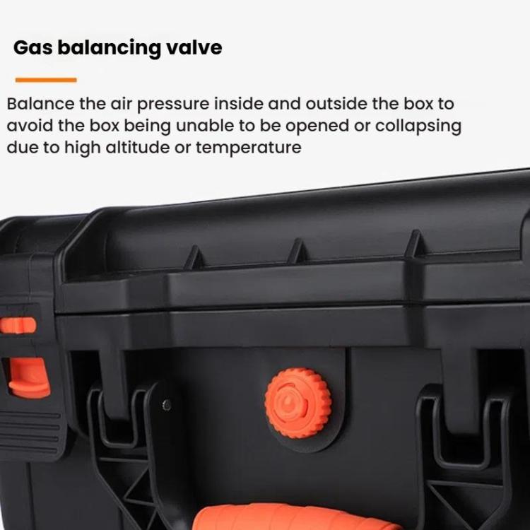 For DJI Flip Sunnylife AQX-19 Waterproof Storage Protective Suitcase Aerial Camera Smooth Flying Kit Bag(Black) by Sunnylife