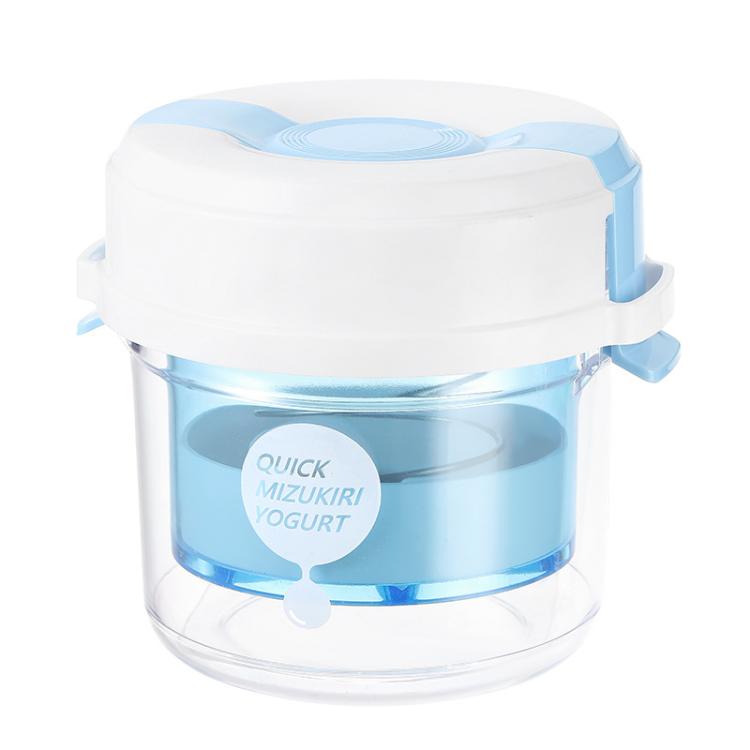 Yogurt Filter Homemade Greek Cheese Strainer Whey Cold Drain Separator Strainer Drainer Container(Blue) by bashfashion