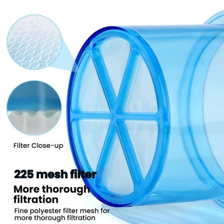 Yogurt Filter Homemade Greek Cheese Strainer Whey Cold Drain Separator Strainer Drainer Container(Blue) by bashfashion