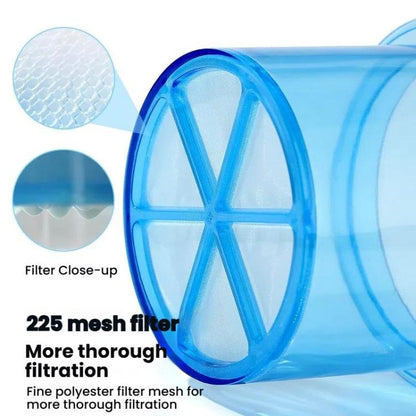 Yogurt Filter Homemade Greek Cheese Strainer Whey Cold Drain Separator Strainer Drainer Container(Blue) by bashfashion