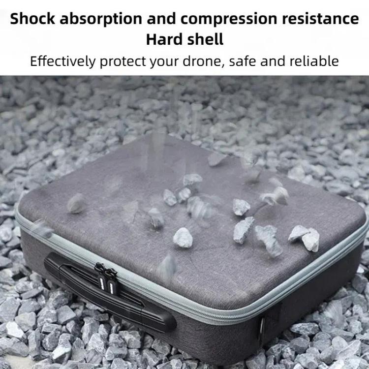 For DJI Flip Sunnylife FP-B959 Organizer Bag Smooth Flying Kit Crossbody Bag(Gray) by Sunnylife