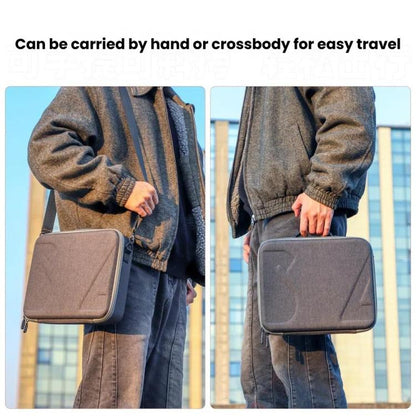 For DJI Flip Sunnylife FP-B959 Organizer Bag Smooth Flying Kit Crossbody Bag(Gray) by Sunnylife