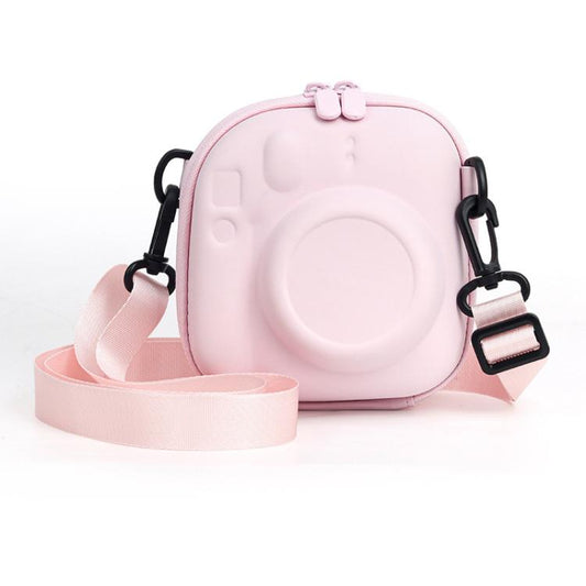 For FUJIFILM Instax Mini7+/8/9/11/12/40 Universal Hard Case Bag EVA Storage Bag(Pink) by bashfashion