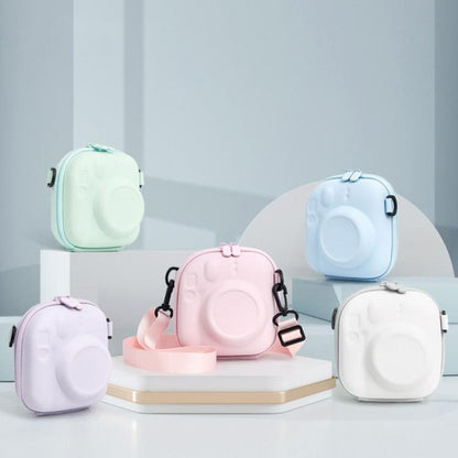 For FUJIFILM Instax Mini7+/8/9/11/12/40 Universal Hard Case Bag EVA Storage Bag(Blue) by bashfashion