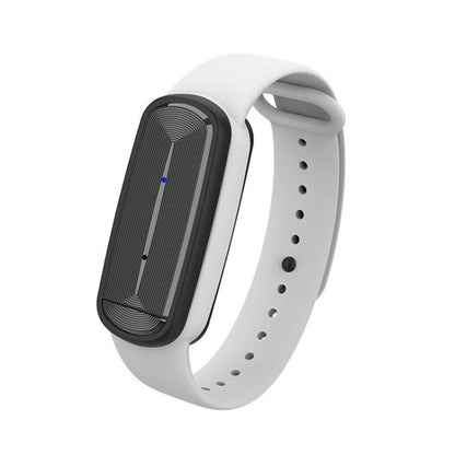 M90 Electronic Mosquito Repeller Adult Children Pregnant Women Outdoor Ultrasonic Anti-Mosquito Smart Bracelet(White) by bashfashion