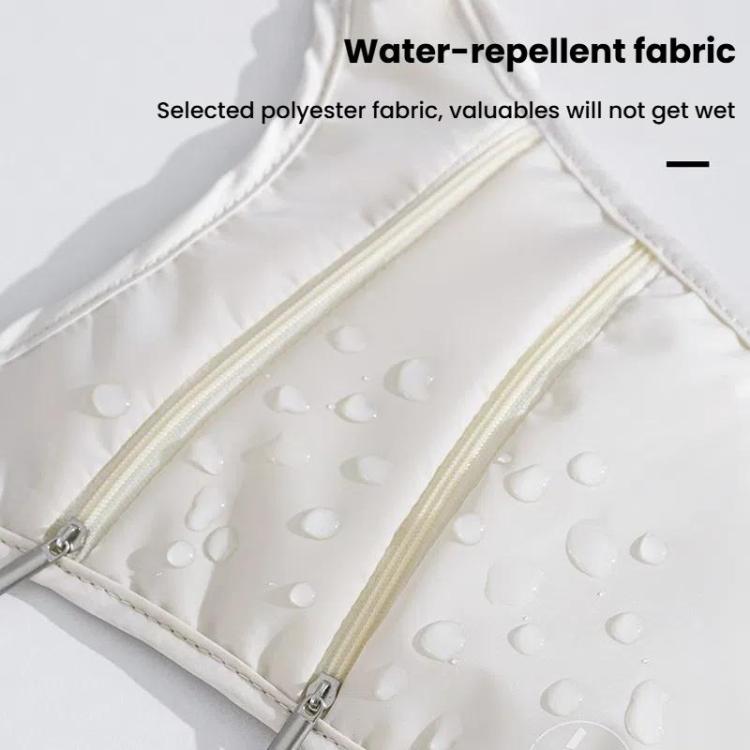 Breathable Sports Waist Pack Invisible Anti-Theft Men Women Travel Crossbody Phone Change Storage Bag(Beige) by bashfashion