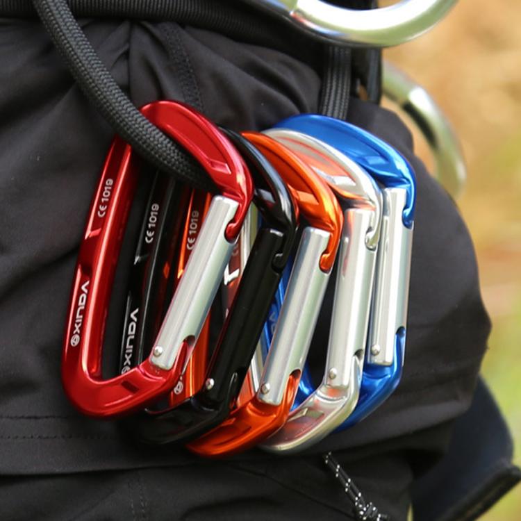 27cm XINDA XD-CP05/06 Outdoor Mountaineering Climbing Straight Door Curved Door Fast Hanging Safety Buckle Flat Belt by XINDA