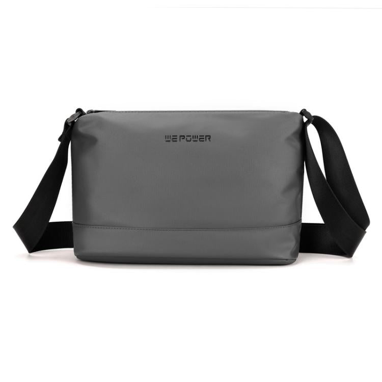 WEPOWER Simple Shoulder Bag For Men Light Casual Commuter Messenger Pack(Gray) by WEPOWER