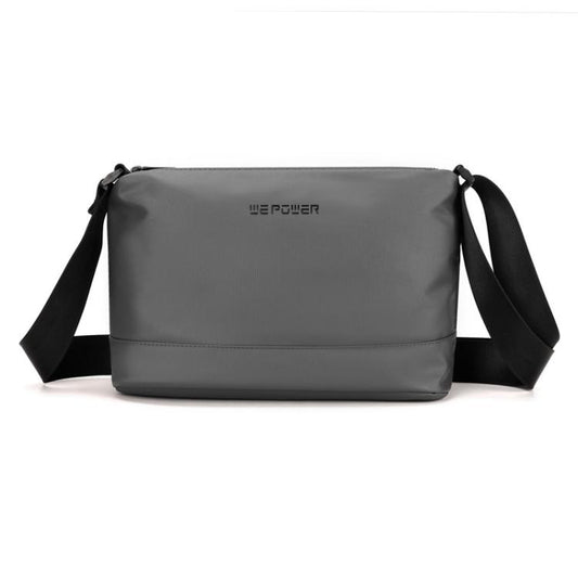 WEPOWER Simple Shoulder Bag For Men Light Casual Commuter Messenger Pack(Gray) by WEPOWER