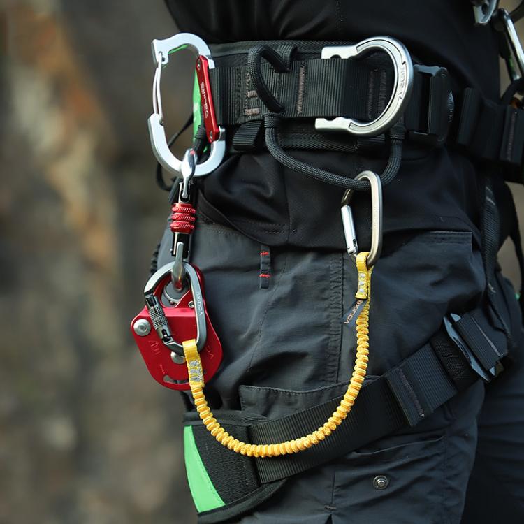 XINDA XD-A9561 Outdoor Mountain Climbing Equipment Anti-Loss Telescopic Buckle Elastic Rope, Style: DIY Elastic Rope by XINDA